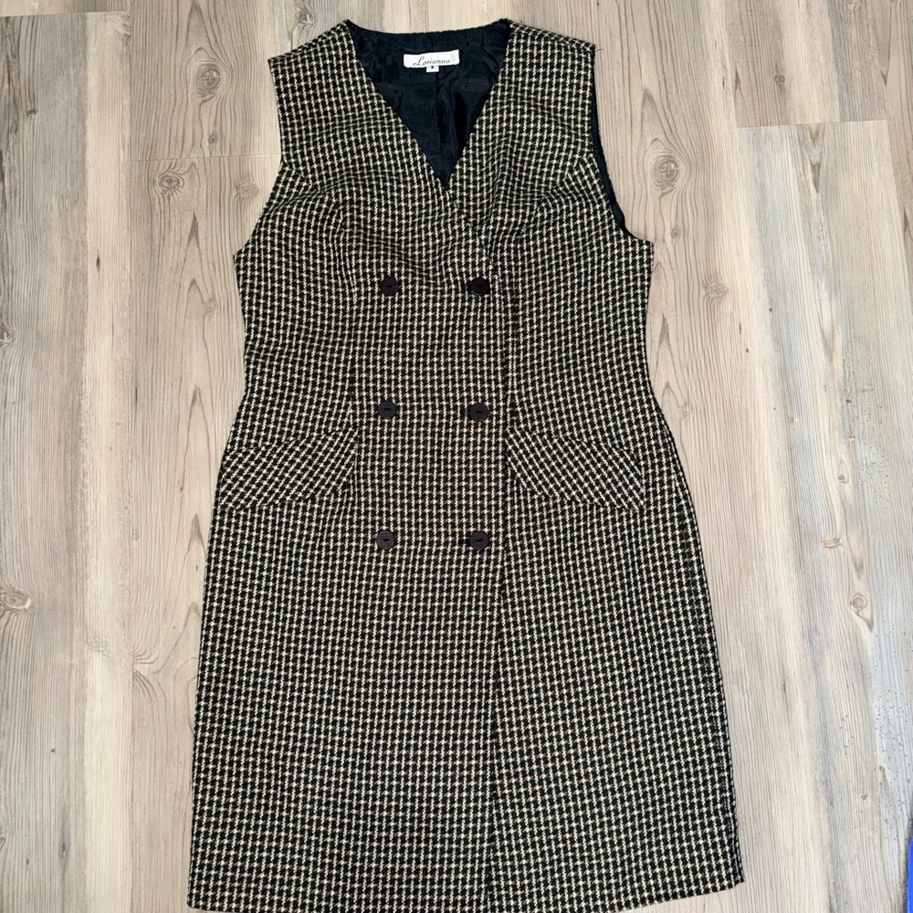 Lorianna Vintage Sleeveless Dress Size 8